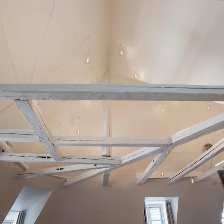 Apartment Unique W Exposed Beams Next To Tivoli *