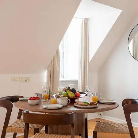 Apartment Unique W Exposed Beams Next To Tivoli Copenhagen
